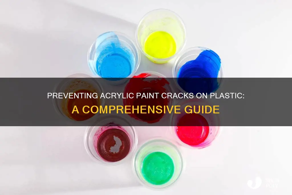 how to keep acrylic paint from cracking on plastic