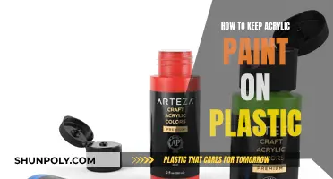 Keeping Acrylic Paint on Plastic: Tips and Tricks