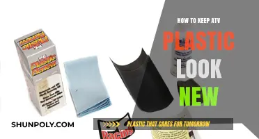 Keep Your ATV Plastic Looking Brand New