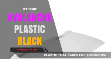 Keeping Your Avalanche Plastic Pitch-Black