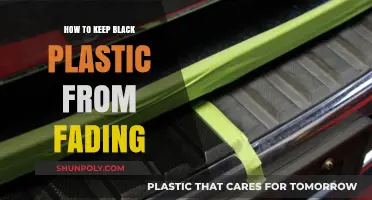 Protecting Black Plastic: Preventing Fading and Discoloration