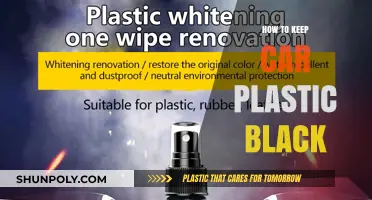 Black Car Plastic: Keep It Dark