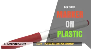 Keeping Marker on Plastic: The Ultimate Guide