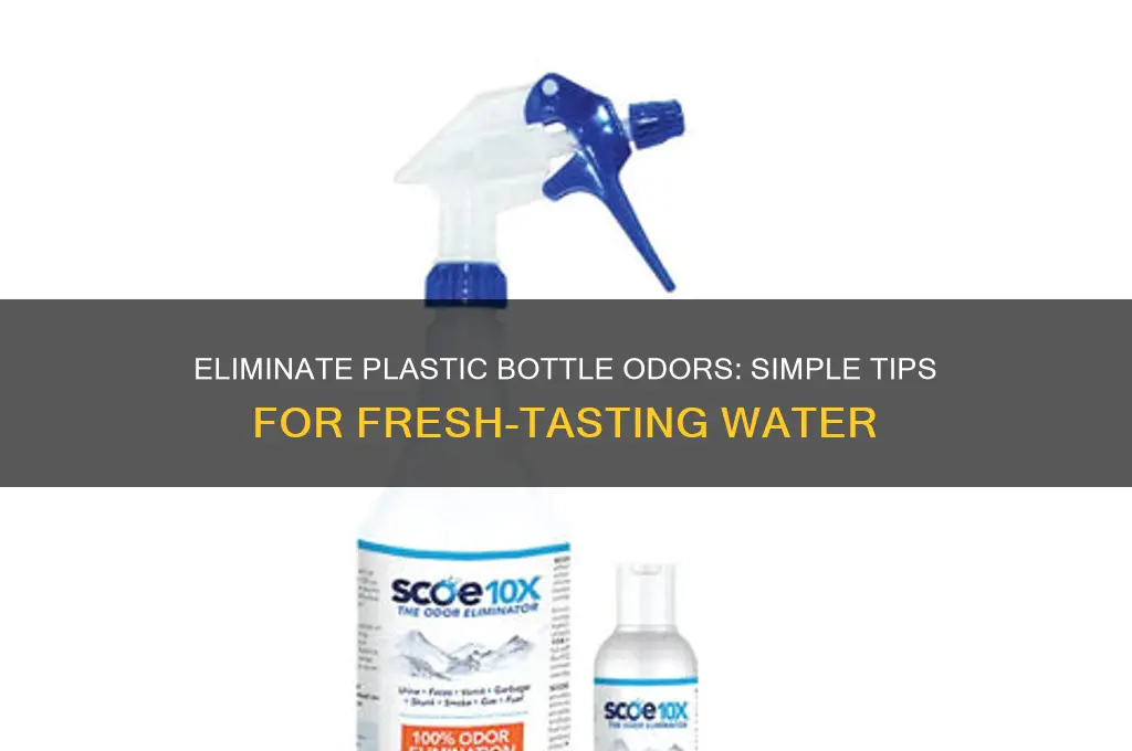 how to keep odors from plastic water bottles