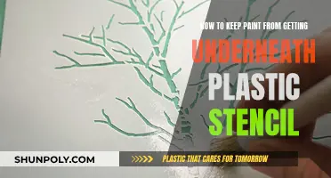 Prevent Paint Bleed Under Stencils: Tips and Tricks