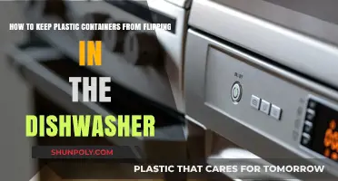 Keep Plastic Containers Steady in the Dishwasher