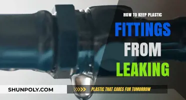 Prevent Leaks: Tips for Securing Plastic Fittings