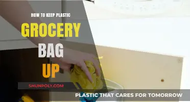 Simple Tips to Keep Plastic Grocery Bags Organized and Upright