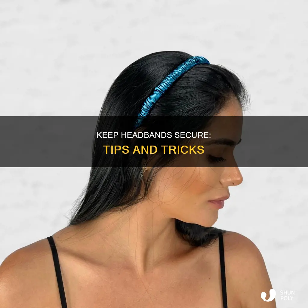 how to keep plastic headband in place