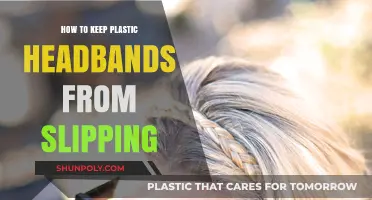 Keep Headbands Secure: Prevent Plastic Headbands from Slipping