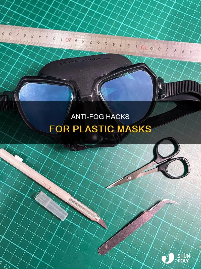 how to keep plastic masks from fogging
