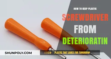 Preventing Plastic Screwdriver Deterioration: Tips and Tricks