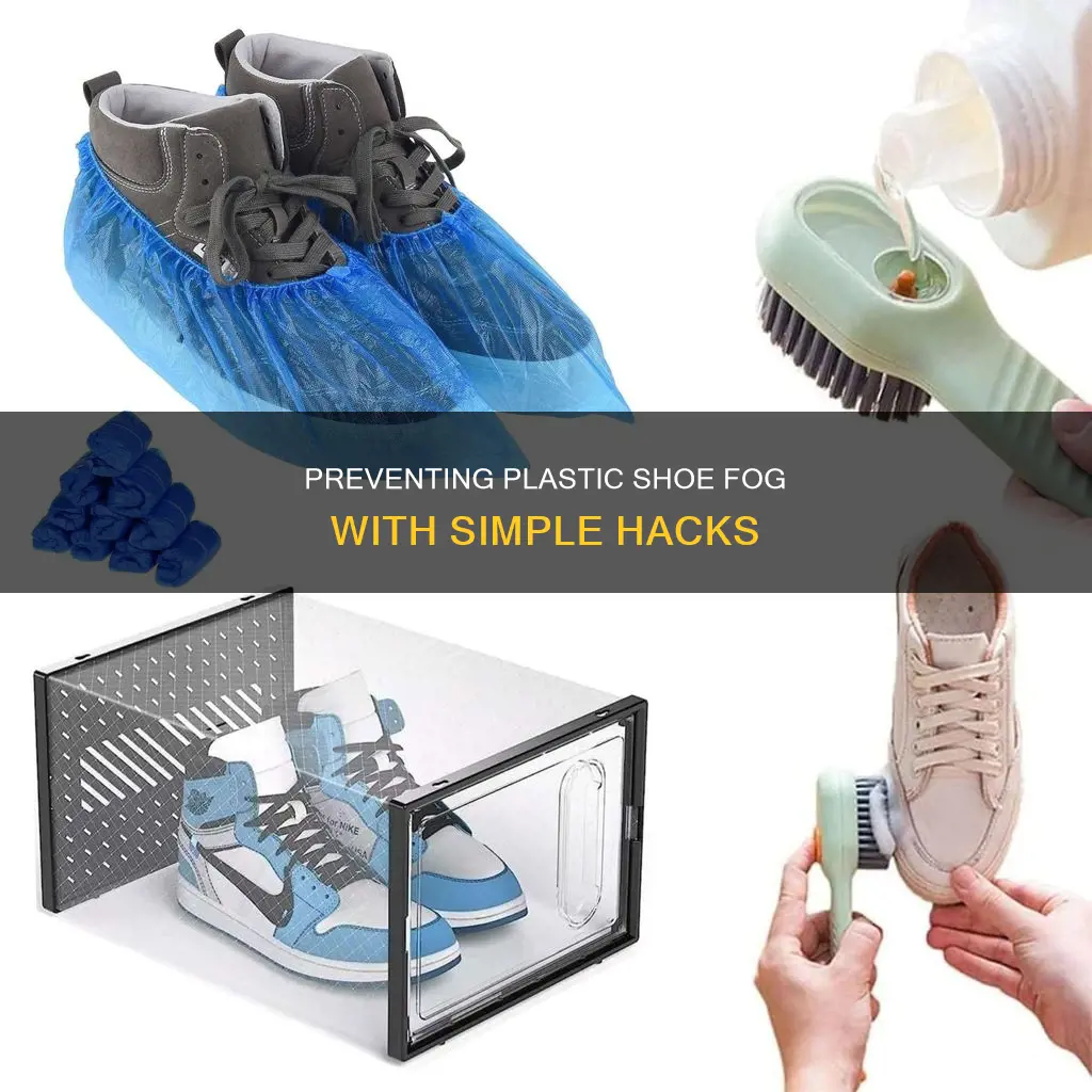 how to keep plastic shoes from fogging