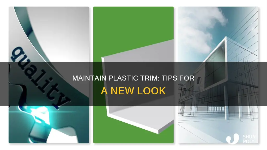 how to keep plastic trim looking new