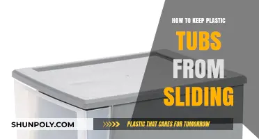 Stop Plastic Tubs Sliding with Simple Hacks