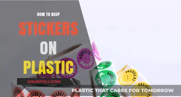 Sticker Application: Keeping Stickers on Plastic