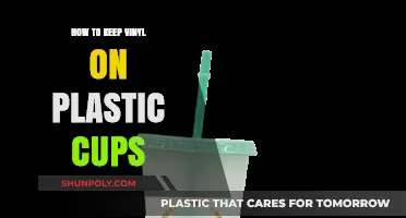 Customizing Plastic Cups with Vinyl: Making It Last
