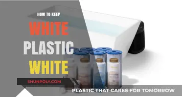 Maintain Pristine White Plastic with These Tips