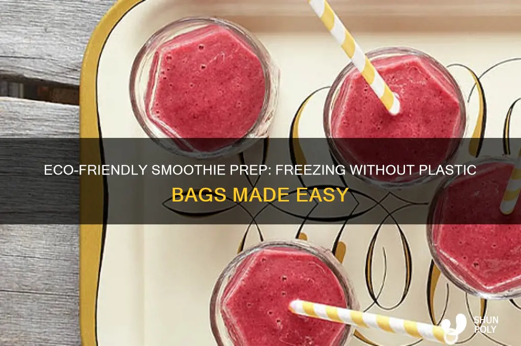 how to keep your smoothie prep frozen without plastic bags