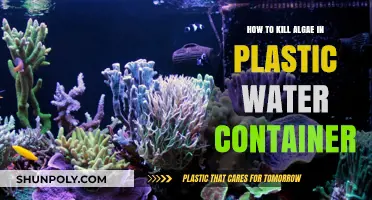Eradicating Algae from Plastic Containers: A Step-by-Step Guide