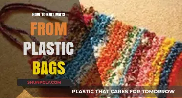 Eco-Friendly Crafting: Knitting Durable Mats from Recycled Plastic Bags