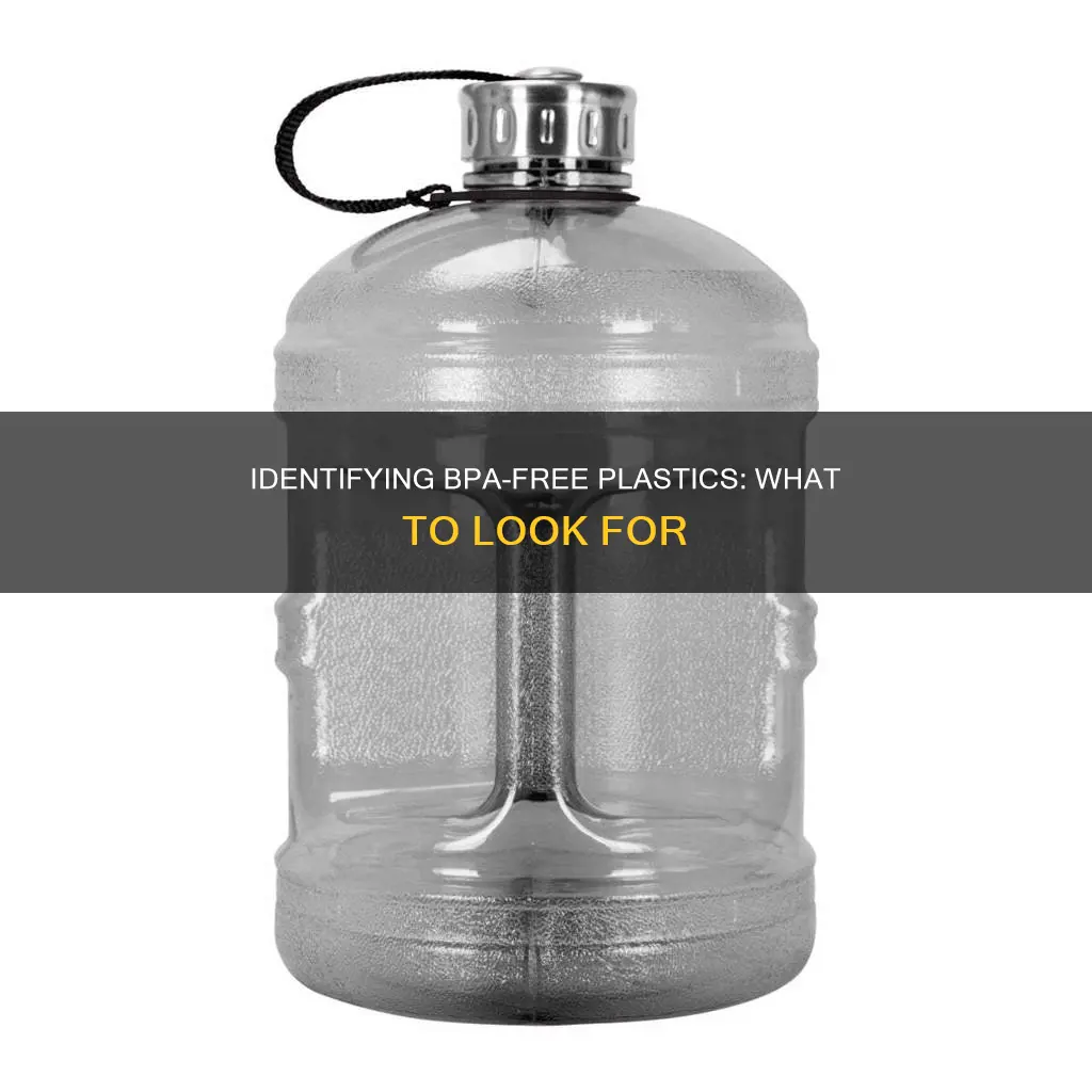 how to know bpa free plastic