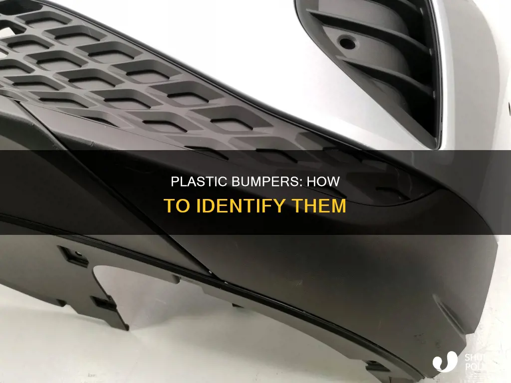 how to know if bumper is plastic
