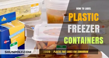 The Ultimate Guide to Labeling Plastic Freezer Containers
