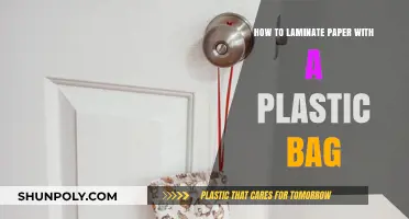 Easy DIY Paper Lamination Using a Plastic Bag at Home