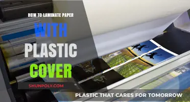 Laminating Paper: Using Plastic Covers for a Professional Finish