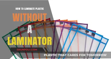 Laminating Plastic: No Laminator, No Problem!