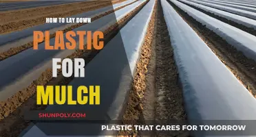 The Best Way to Lay Plastic for Mulch