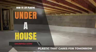 The Best Way to Lay Plastic Under Your House