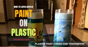 Layering Acrylic Paint on Plastic: Expert Techniques for Success