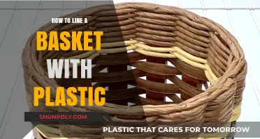 The Perfect Basket: Lining with Plastic