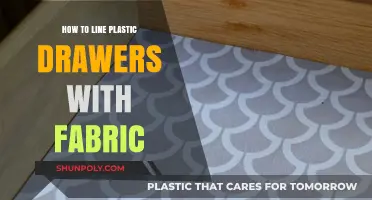Fabric-Lined Plastic Drawers: A Step-by-Step Guide