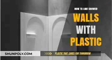The Perfect Waterproof Shower: Lining Walls with Plastic