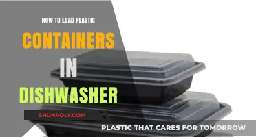 Loading Plastic Containers: Maximizing Dishwasher Space