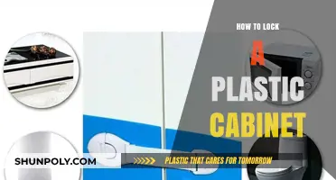 Locking Plastic Cabinets: Securing Your Belongings