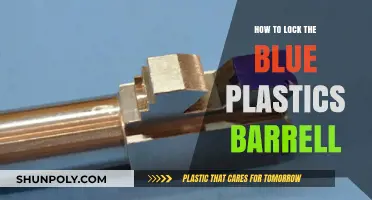 Locking Blue Plastic Barrels: Securing Your Goods