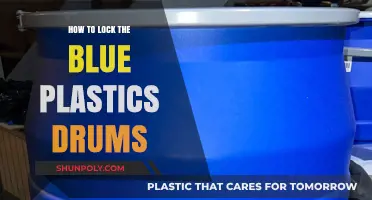 Locking Blue Plastic Drums: Effective Security Measures