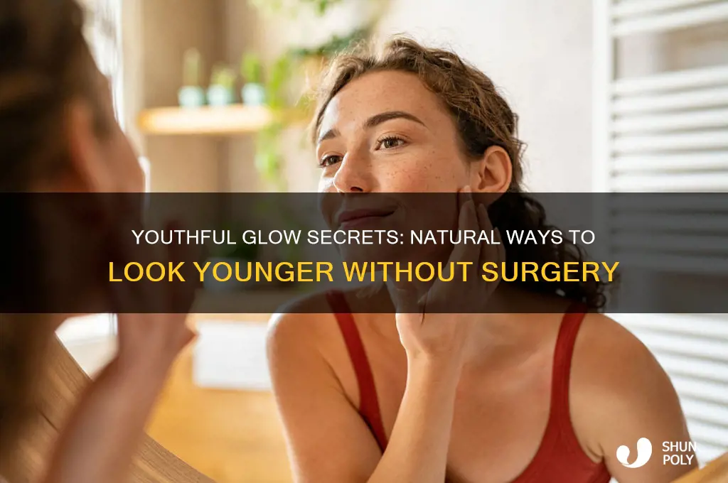 how to look young without plastic surgery