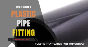 Efficiently Loosening Stuck Plastic Pipe Fittings
