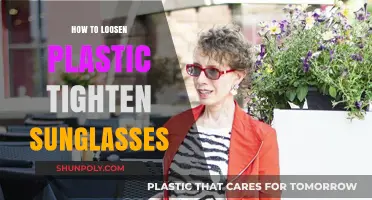 Easy Fix for Tight Sunglasses