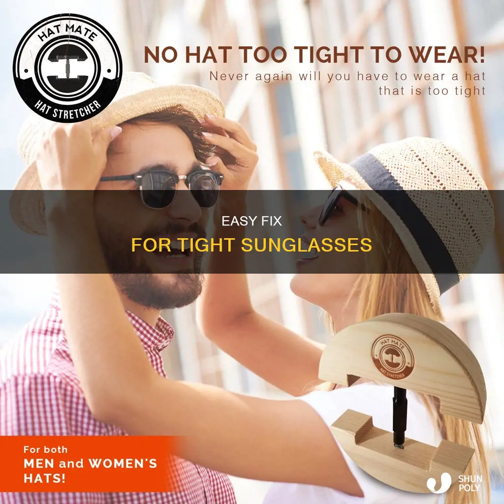 how to loosen plastic tighten sunglasses