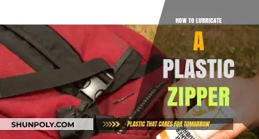 The Smooth Zipper: Lubricating Plastic Zippers