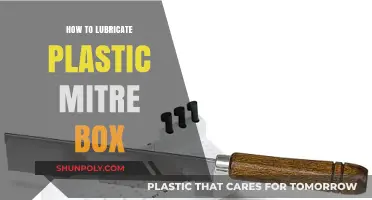 Lubricating a Plastic Mitre Box: The Ultimate Guide