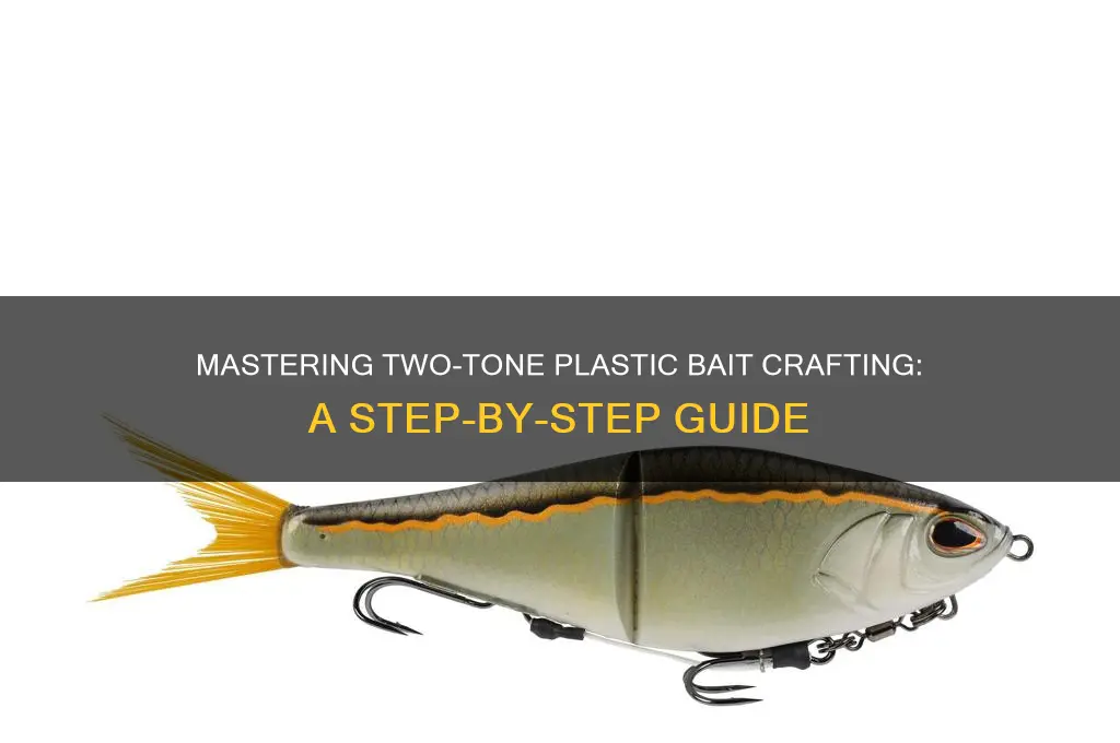 how to make 2 color plastic baits
