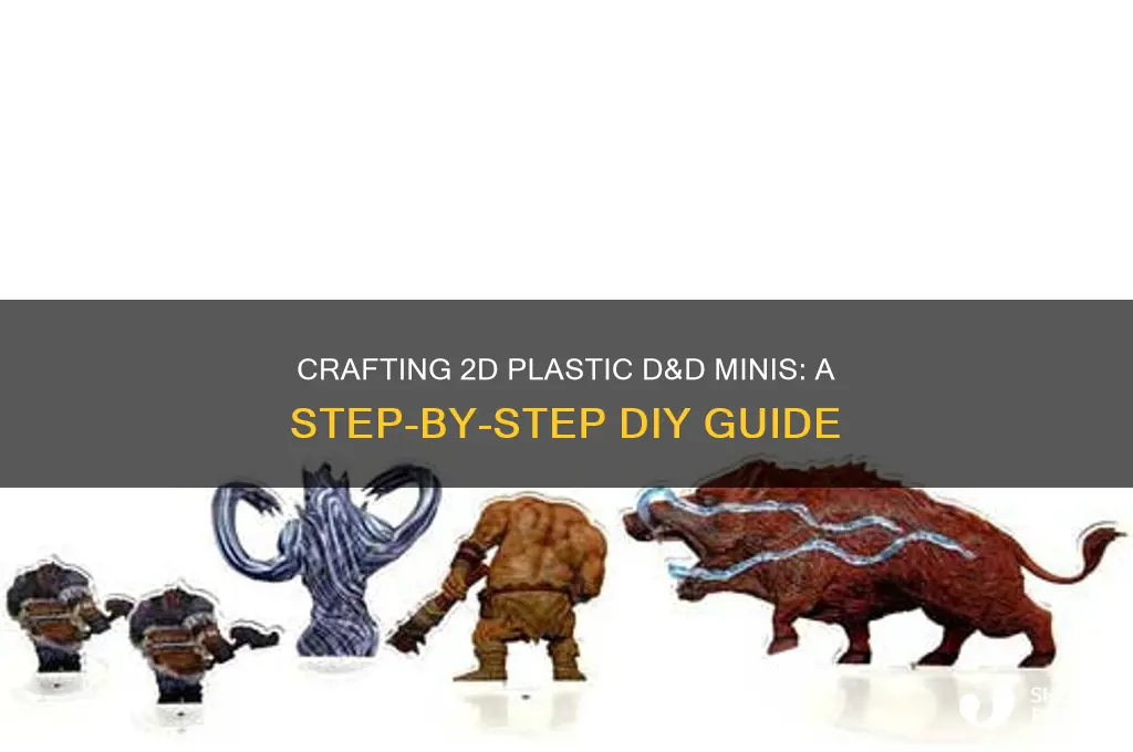 how to make 2d plastic d&d minis