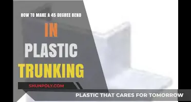 Mastering the Art of Creating 45-Degree Bends in Plastic Trunking